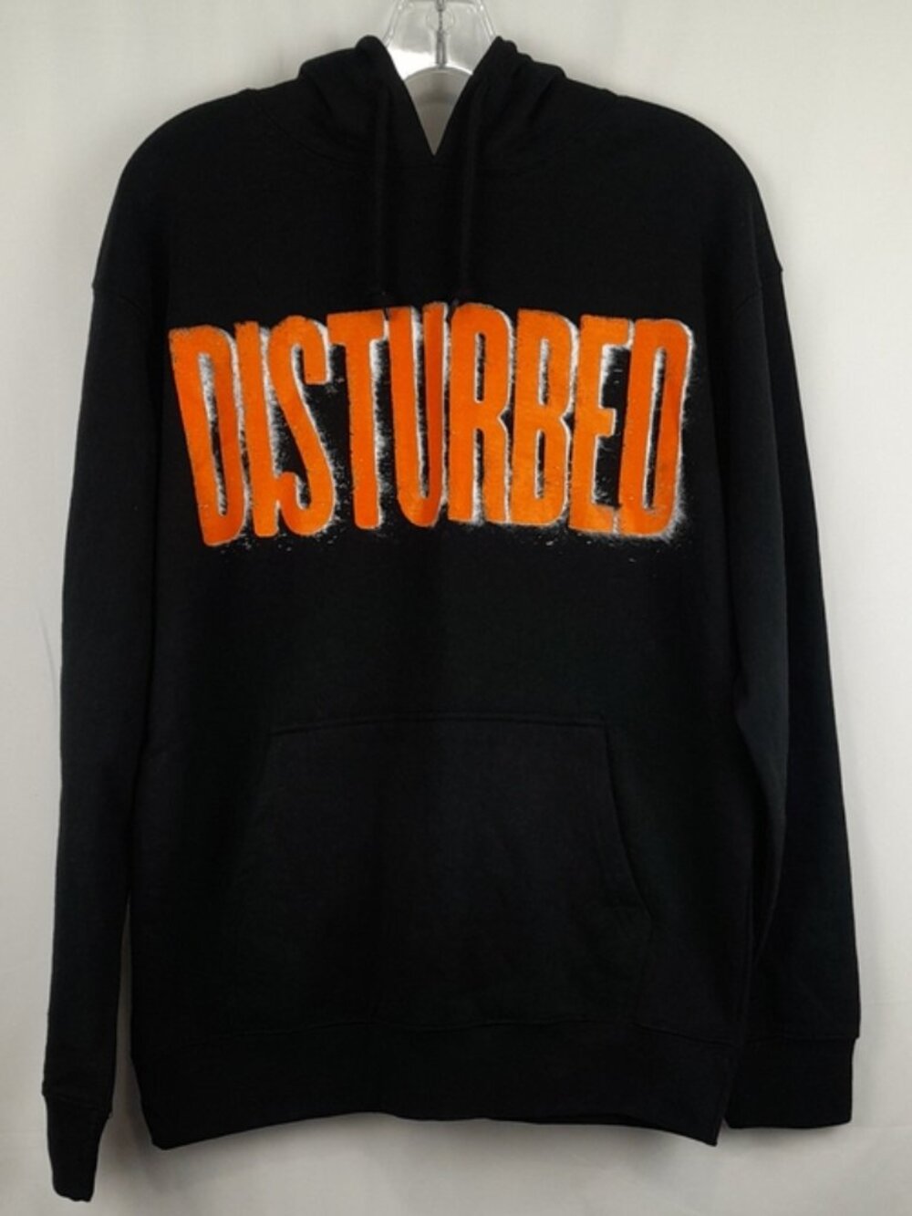Disturbed Band Black Orange Long Sleeve Hoodie Sweater